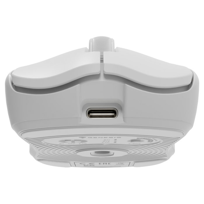 Genesis Zircon 500 Ratón Gaming Inalámbrico Blanco