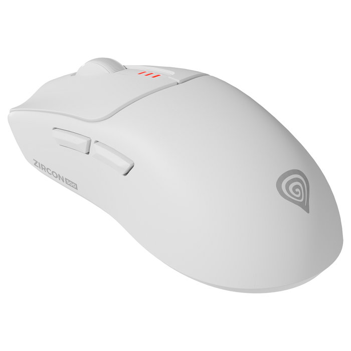 Genesis Zircon 500 Ratón Gaming Inalámbrico Blanco
