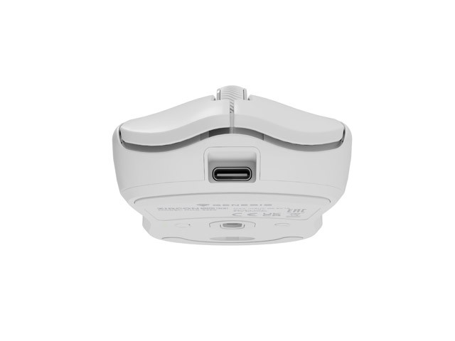 Genesis Zircon 500 Ratón Gaming Inalámbrico Blanco
