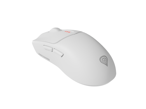 Genesis Zircon 500 Ratón Gaming Inalámbrico Blanco