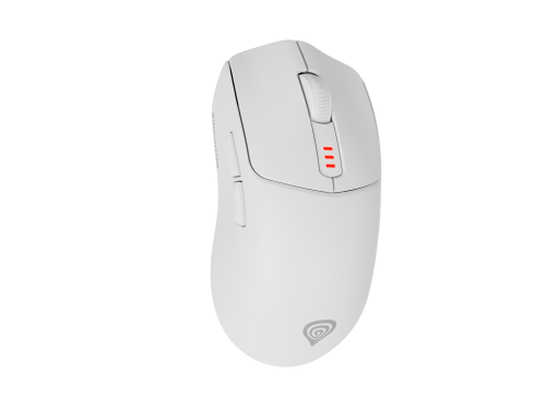 Genesis Zircon 500 Ratón Gaming Inalámbrico Blanco