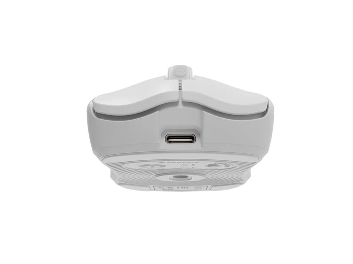 Genesis Zircon 500 - Ratón Gaming Inalámbrico 2.4GHz/Bluetooth 5.0/USB-C, Sensor Óptico Pixart PMW3325 10000 DPI, 6 Botones Mecánicos Kailh, 79g, Blanco, Para Mano Derecha
