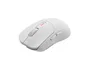 Genesis Zircon 500 - Ratón Gaming Inalámbrico 2.4GHz/Bluetooth 5.0/USB-C, Sensor Óptico Pixart PMW3325 10000 DPI, 6 Botones Mecánicos Kailh, 79g, Blanco, Para Mano Derecha