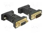 DeLOCK 63326 Adaptador VGA con Emulador EDID Macho a Hembra con USB