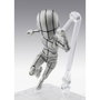 TAMASHII NATIONS S.H.Figuarts Body-Kun Ken Sugimori Edition Wireframe Gray Color Body Series Figura Articulada 13cm