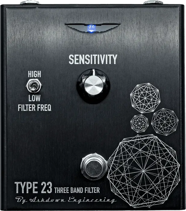 Ashdown Type 23 Pedal De Filtro Dinámico (Made In Uk) Ashdown Type 23 Pedal De Filtro Dinámico (Made In Uk)
