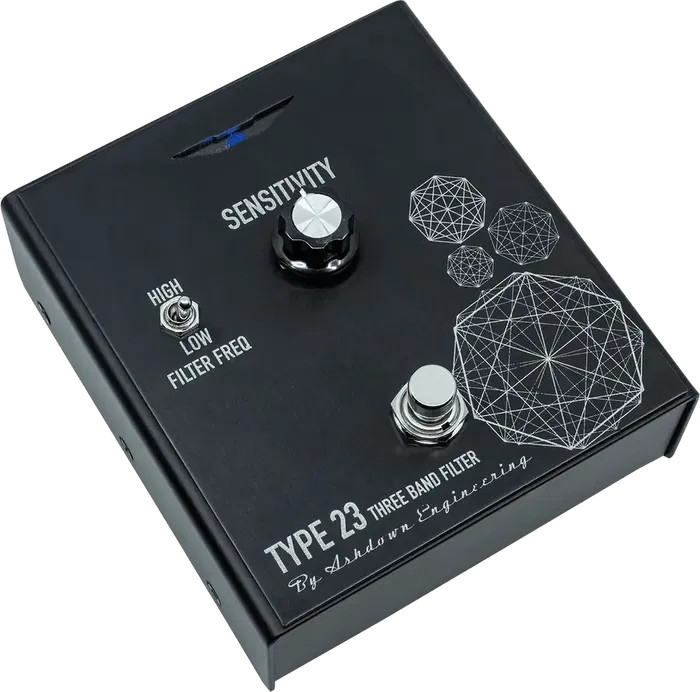 Ashdown Type 23 Pedal De Filtro Dinámico (Made In Uk) Ashdown Type 23 Pedal De Filtro Dinámico (Made In Uk)