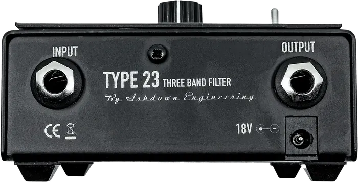 Ashdown Type 23 Pedal De Filtro Dinámico (Made In Uk) Ashdown Type 23 Pedal De Filtro Dinámico (Made In Uk)
