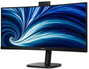 Philips 34B2U3600CH/00 Monitor Curvo 34 pulgadas Wide Quad HD USB-C KVM SmartKVM Negro