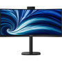 Philips 34B2U3600CH/00 Monitor Curvo 34 pulgadas Wide Quad HD USB-C KVM SmartKVM Negro