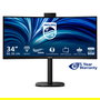 Philips 34B2U3600CH/00 Monitor 34" (86,4 cm) Curvo UWQHD 3440x1440 120Hz HDR10 VA, 1500R, 4ms, 2xHDMI+DP+USB-C 90W, Altavoces, Negro
