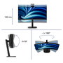 Philips 34B2U3600CH/00 Monitor Curvo 34 Pulgadas UWQHD 3440 x 1440 VA Negro
