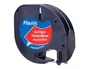 Q-connect Cinta para rotuladora DYMO LetraTag 12 mm x 4 m negro-rojo cósmico, Consumible de 87x16x65 mm