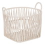 Juego de Cestos Blanco Cuerda 38 x 38 x 32 cm (3 Piezas)