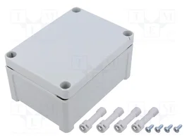 FIBOX TEMPO Carcasa Universal de Policarbonato Gris