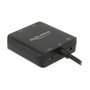 DeLOCK Extractor de Audio HDMI 4K 60 Hz, 63276, Hasta 3840x2160 Pixeles 2160p, Negro, HDMI Macho a Hembra, 6 Gbit/s