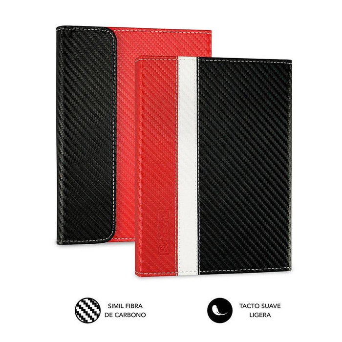 Subblim Clever Ebook Case 6 pulgadas Rojo/Negro Subblim Clever Ebook Case 6 pulgadas Rojo/Negro