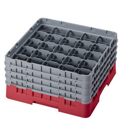 CAMBRO Cesta de lavado 25 comp. Arándano