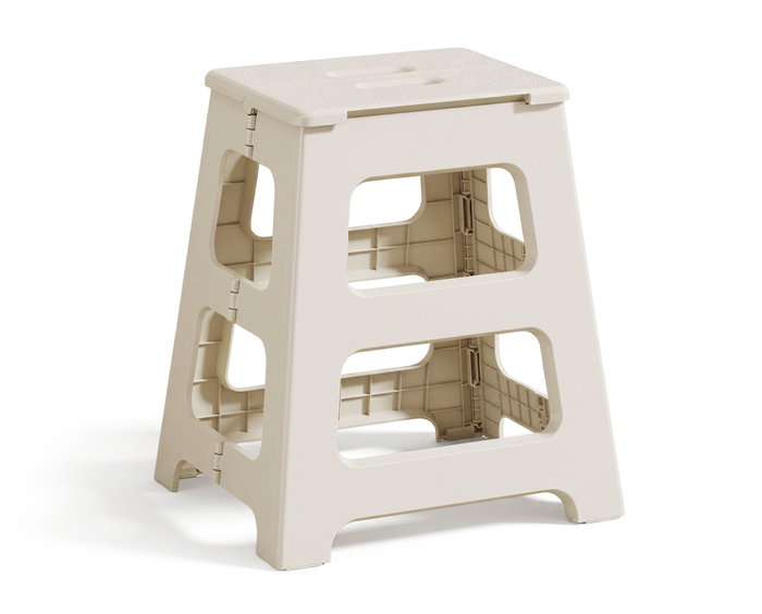 Confortime Taburete Plegable White 39.5x33x45.5 cm