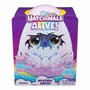 Spin Master Hatchimals Alive Mystery Hatch Draggle Peluche Interactivo con Neblina y Luces en Modelo Aleatorio de Color Rosa y Blanco
