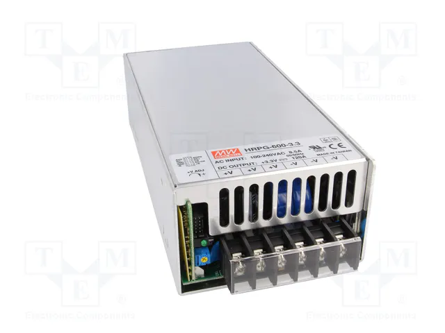 MEAN WELL HRPG-600-3.3 Fuente de alimentación de impulso 3,3V DC