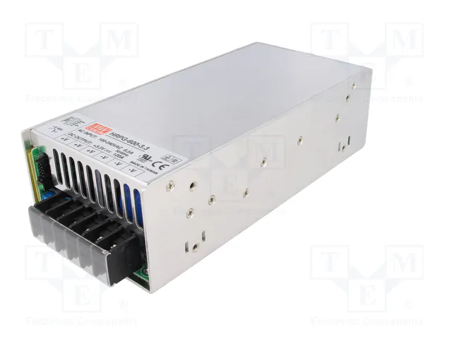 MEAN WELL HRPG-600-3.3 Fuente de alimentación de impulso 3,3V DC