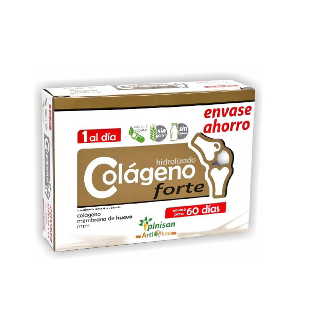 PINISAN Colágeno Hidrolizado Forte 60 cápsulas vegetales