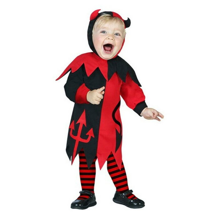 Disfraz Demonia Niña Bebé 24 Meses Halloween Disfraz Demonia Niña Bebé 24 Meses Halloween