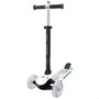 EEZI Patinete de 3 ruedas blanco con luces personalizables