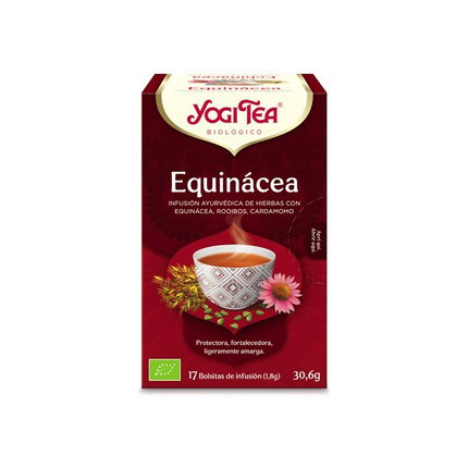 YOGI TEA Infusión de Equinácea 17 bolsitas YOGI TEA Infusión de Equinácea 17 bolsitas
