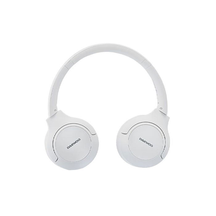 Daewoo Auricular de Diadema Bluetooth, Inalámbrico, Blanco