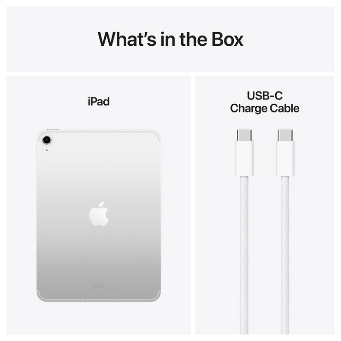 Apple iPad 11 Wi-Fi + Cellular 128GB Plata 11ª Generación iPadOS 18 Tableta con Pantalla Liquid Retina de 11 pulgadas, Cámara de 12 MP y Chip A16