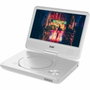 Djix PVS906-20 Reproductor de DVD Portátil de 9 Pulgadas con Pantalla Giratoria, USB y Lector SD - Negro