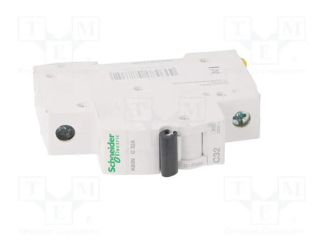 SCHNEIDER ELECTRIC ACTI9 MCB K60N 32A 1 Polo 6kA