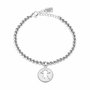 La Petite Story Pulsera LPS05AQL02 de Acero Inoxidable Gris