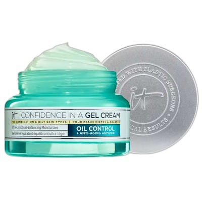 It Cosmetics CONFIDENCE Gel Crema Hidratante 60 ml - Tratamiento Acné, Poros y Puntos Negros, Matificante It Cosmetics CONFIDENCE Gel Crema Hidratante 60 ml - Tratamiento Acné, Poros y Puntos Negros, Matificante