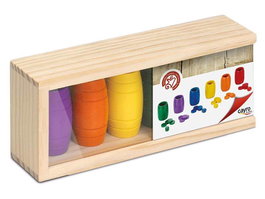 Cayro Accesorios para 6 Jugadores de Madera para Niños y Adultos