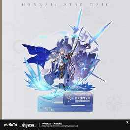 Honkai: Star Rail Figura acrilico Bronya 20 cm
