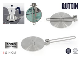 Quttin Adaptador Inducción 14 cm (8 Unidades)