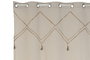 Cortina DKD Home Decor Natural 260 x 140 cm (2 Unidades) Poliéster Algodón