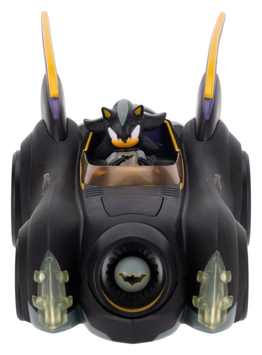 Jakks Pacific Figura Vehículo Batmobile Batman con Shadow Sonic 6 cm para niños 3 años, PVC