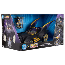 Jakks Pacific Figura Vehículo Batmobile Batman con Shadow Sonic 6 cm para niños 3 años, PVC