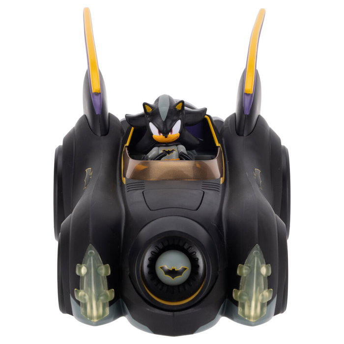 Jakks Pacific Figura Vehículo Batmobile Batman con Shadow Sonic 6 cm para niños 3 años, PVC
