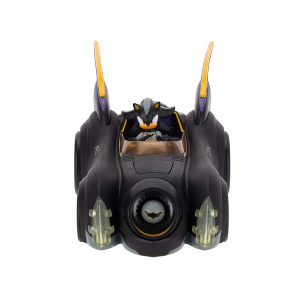 Jakks Pacific Figura Vehículo Batmobile Batman con Shadow Sonic 6 cm para niños 3 años, PVC