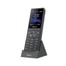 Fanvil W620W Teléfono IP Portátil con WiFi 6 y Función PTT, Pantalla Táctil a Color de 2.4 Pulgadas
