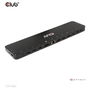 Club3D CSV-1566 Dock USB-C 120W con 6xUSB 3.0, 2xHDMI 2.0, DisplayPort, LAN, Lector de Tarjetas para Lenovo, Dell, Acer, Asus, MSI, HP, Apple