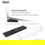 Club3D CSV-1566 Dock USB-C 120W con 6xUSB 3.0, 2xHDMI 2.0, DisplayPort, LAN, Lector de Tarjetas para Lenovo, Dell, Acer, Asus, MSI, HP, Apple