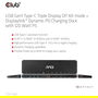Club3D CSV-1566 Dock USB-C 120W con 6xUSB 3.0, 2xHDMI 2.0, DisplayPort, LAN, Lector de Tarjetas para Lenovo, Dell, Acer, Asus, MSI, HP, Apple