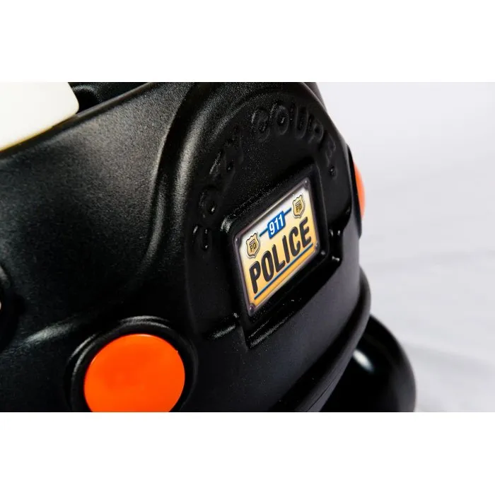 Little Tikes Cozy Coupe Coche de Policía para Niño - Cochecito Infantil con Puertas, Claxon y Suelo Desmontables - Juguete para Niños a Partir de 18 Meses