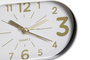 DKD Home Decor Reloj Despertador Blanco Negro 5.1 x 13 x 22 cm (4 Unidades)
